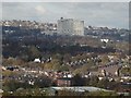 Distant view of the Royal Hallamshire Hospital