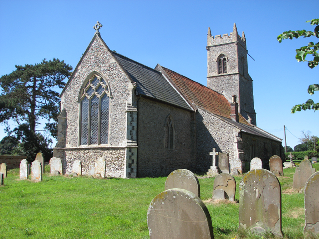The church of St Peter in Mundham