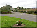 Minor road to Glenhall Cottages leaving the B6431