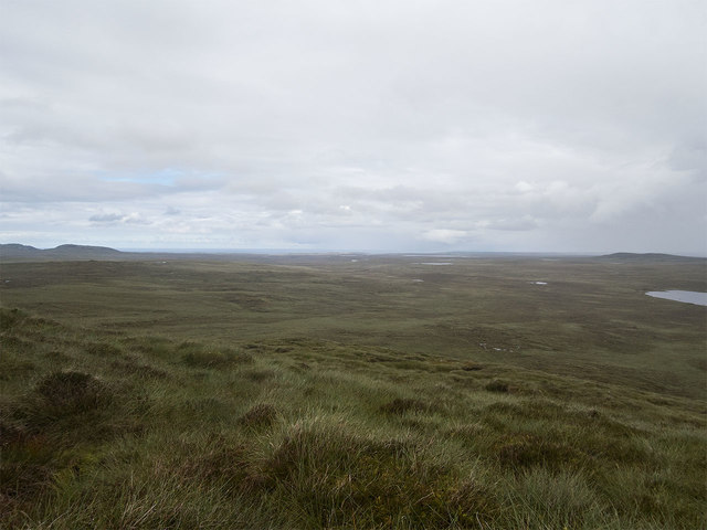 Looking north across the moor from Stacaiseal