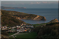 SY8280 : Lulworth Cove in twilight by Ian Capper