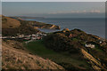 SY8279 : Lulworth Cove in twilight by Ian Capper