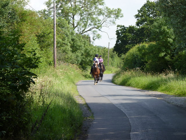 Riders on Coalash Lane, Woodgate, Worcestershire