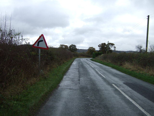 Bend on National Cycle Route 45
