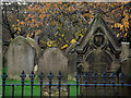 Part of the grave yard of St. Cross Church, Knutsford