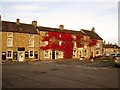 Buildings  surround  Masham  market  place