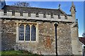 Radley, St. James the Great Church: Chancel south aspect with its fleuron frieze