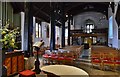 Radley, St. James the Great Church: The nave with its rare timber arcade