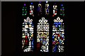 Radley, St. James the Great Church: c16th heraldic glass window 2