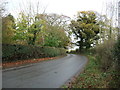 Bend in Nantwich Road, Boterleyhill