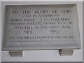 SO6051 : Names on war memorial, Little Cowarne church by Philip Halling