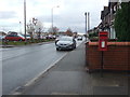 Elizabeth II postbox on Gresty Road, Crewe