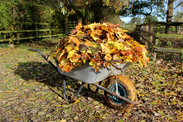 Wheelbarrow outside Pool Spring Farm © Chris Heaton cc-by-sa/2.0 ...