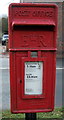 Close up, Elizabeth II postbox on Chester Road, Acton