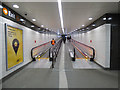 Travelators at Buchanan Street subway station