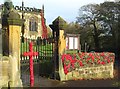 Remembrance Day poppies at St Mary