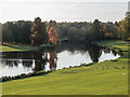 Lake at Brocket Hall, Hatfield, Hertfordshire