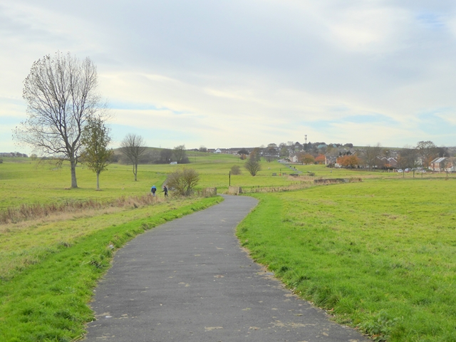 Cycle and foot-path at Grindon