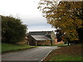 The Green and barns at the Poplars, Blakesley