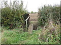 The beginning of a footpath to Bradden