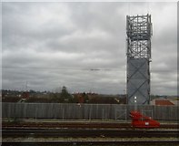 SU7173 : Fire Tower, Reading Fire Station by N Chadwick