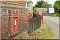 Postbox on the A338