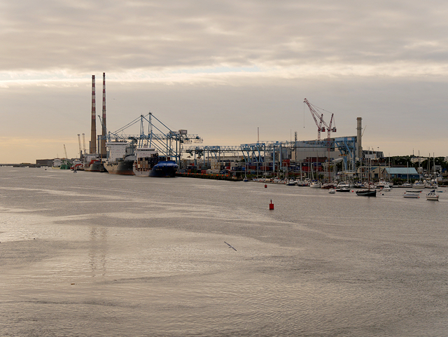 River Liffey, South Quays Container Terminal
