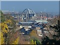 Newport City Bridge as viewed from Belle Vue Park