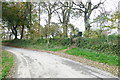 The side entrance to the churchyard, Wiston