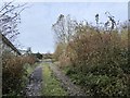 Track alongside High Carr Business Park