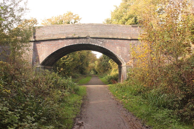 The Wirral Way at Farr Hall Drive Bridge