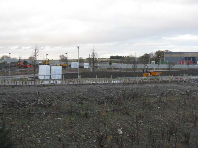 Edinburgh Gateway groundworks