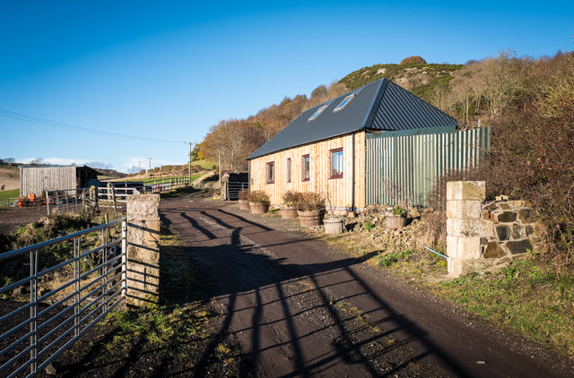 New cottage at Glenduckie Quarry