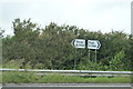 Road sign, A258