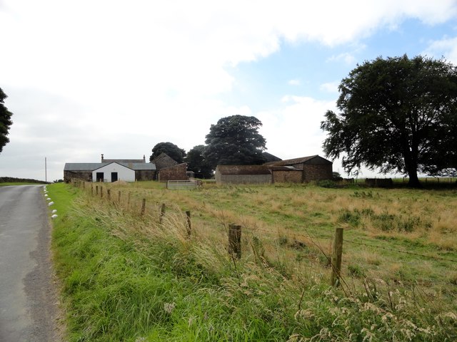 Approaching Airey Hill Farm from the north