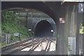 Tunnel, south of Dover Priory Station