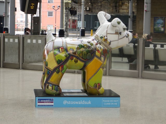 Great North Snowdog Snowline, Newcastle Central Station