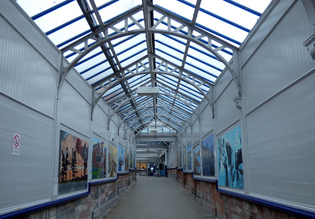 Port Glasgow railway station murals