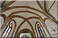 Iffley, St. Mary the Virgin Church: Quadripartite vaulting in the chancel