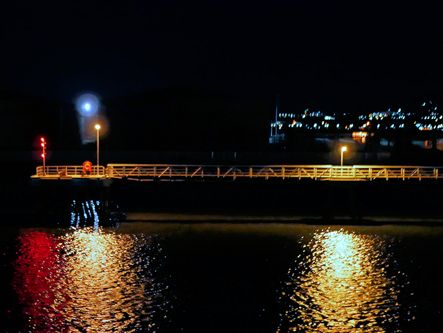 Dublin Harbour, Landing Stage at Disused... © David Dixon :: Geograph ...