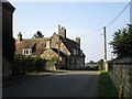 Cottages on the edge of the village