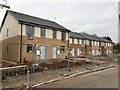 Newcastle-under-Lyme: new houses on Ashfields New Road