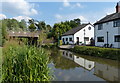 Houses along the Staffordshire and Worcestershire Canal