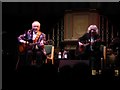 SO8454 : Peter Asher and Albert Lee at Huntingdon Hall by Philip Halling
