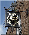 Sign for the Gypsy Queen public house