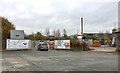 SJ8446 : Newcastle-under-Lyme: construction site on Ashfields New Road by Jonathan Hutchins