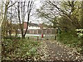 Newcastle-under-Lyme: footpath leading to Douglas Road