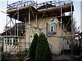 Scaffold on North Devon Hospice