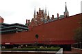 TQ3082 : St Pancras Station and the British Library by Richard Sutcliffe