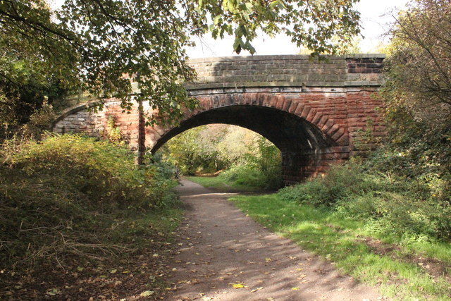 The Wirral Way at Moorside Lane Road... © Jeff Buck :: Geograph Britain ...